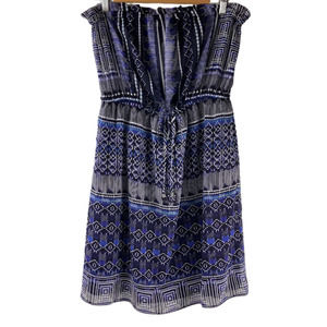 TART Size L Short Strapless Blouson Kallie iKat Dress NWT